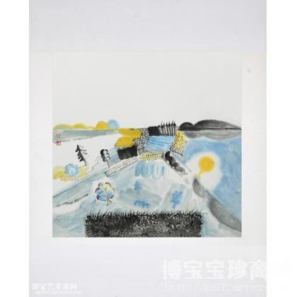 意象山水 当代水墨画 邵维聪作品 类别: 当代水墨画